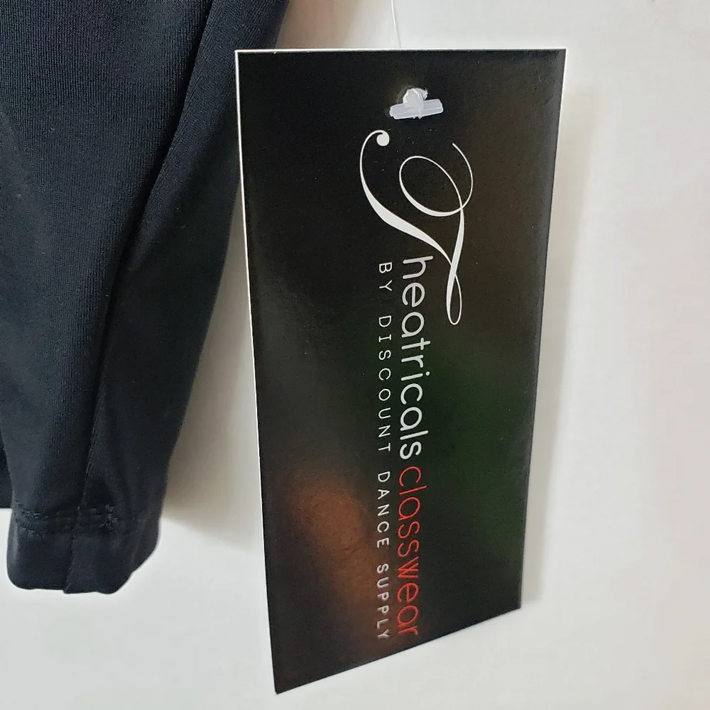 NWT Theatricals Mock Neck Dance Crop Top XLC - Picture 4 of 7